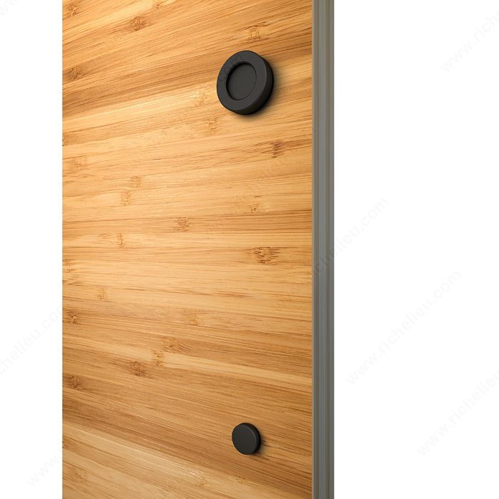 Modern Barn Door Handle with Tube & Disc Pull