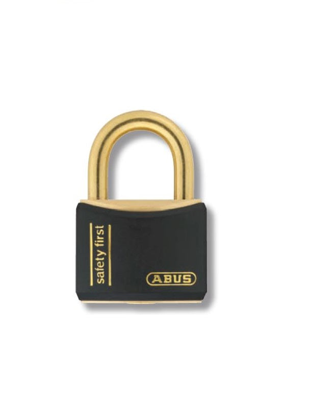 Brass Padlock: Solid brass body for strength and corrosion resistance