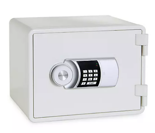 UC-1958E - High security, Fire-resistant safe - White