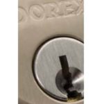 Dorex Imperial Handleset installed on a door